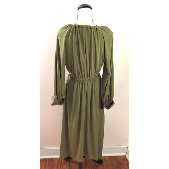 NWT Proenza Schouler White Label matte jersey midi dress - Picture 8 of 10